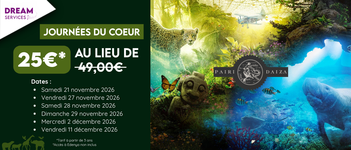 JOURNÉES DU CŒUR – Pairi Daiza